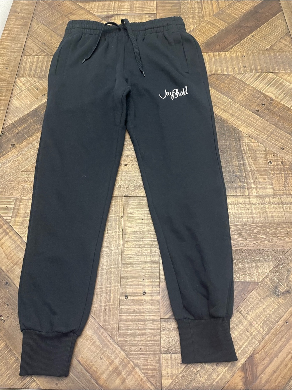NWT Shaka Wear Men's Slim Fit Fleece Joggers - Black - Size Large